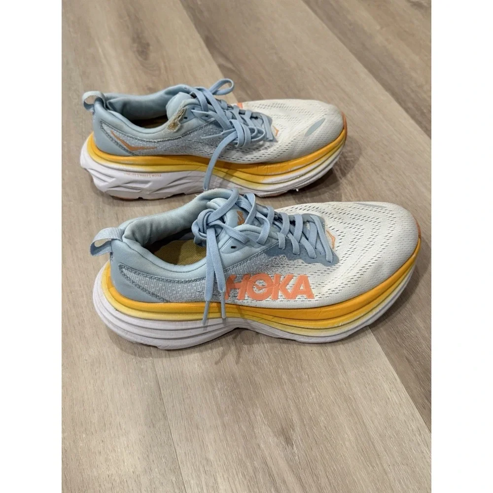 Hoka One One HOKA Bondi 8 Summer Song Running Shoes Air Max Cushion Pastel